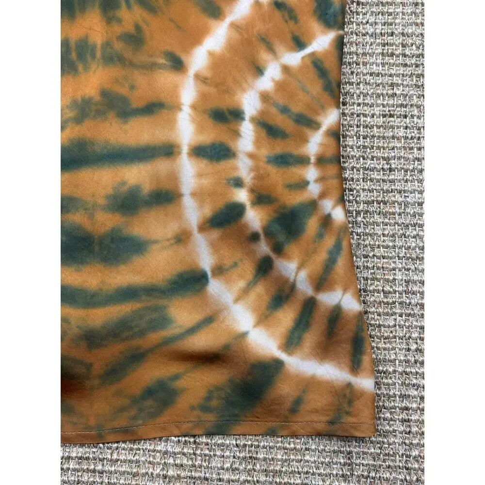 Young Fabulous & Broke Tie Dye Tank | Medium | Brown Green - Picture 3 of 8